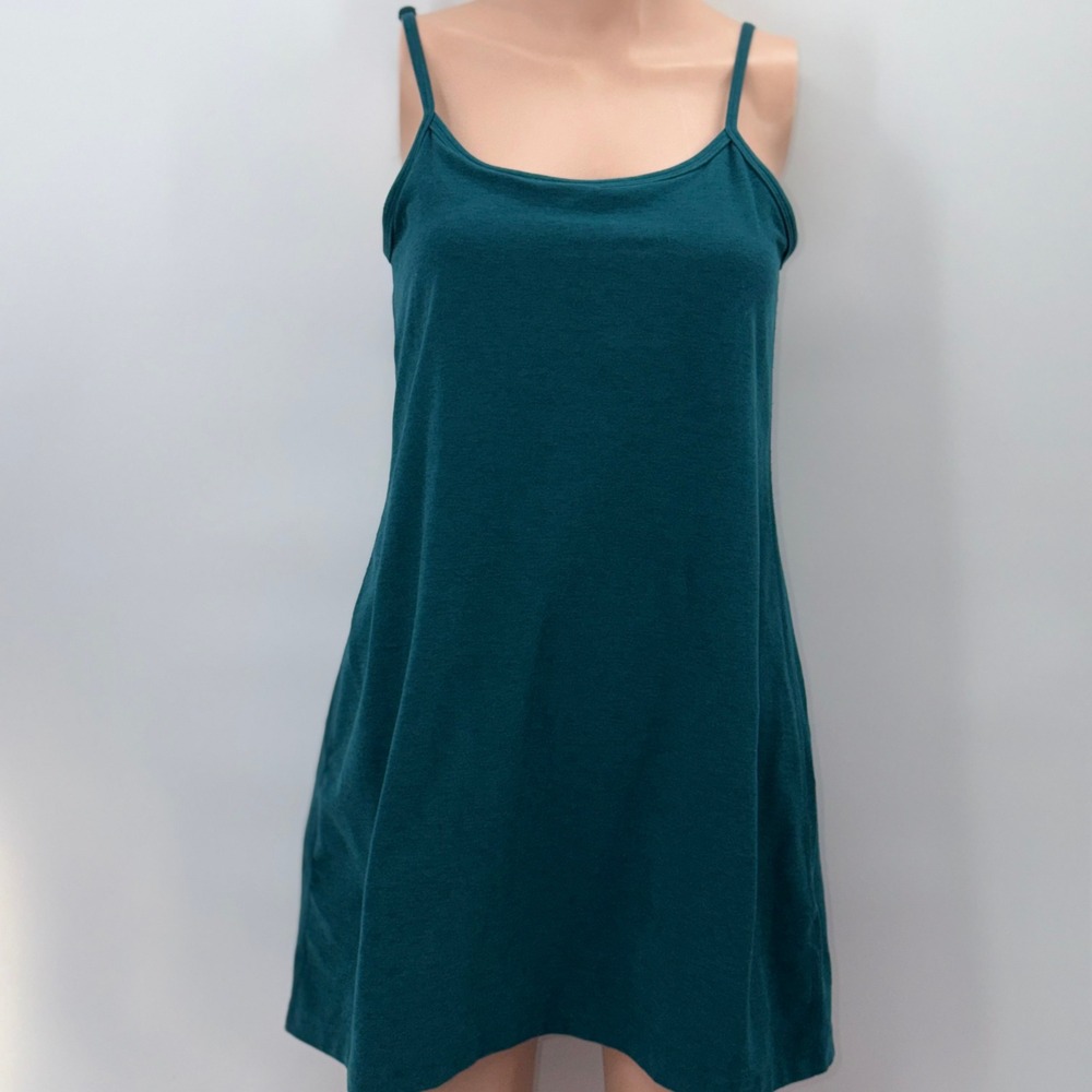 Beyond Yoga M Deep Sea Teal Spacedye Dress Activewear Athleisure Gorpcore